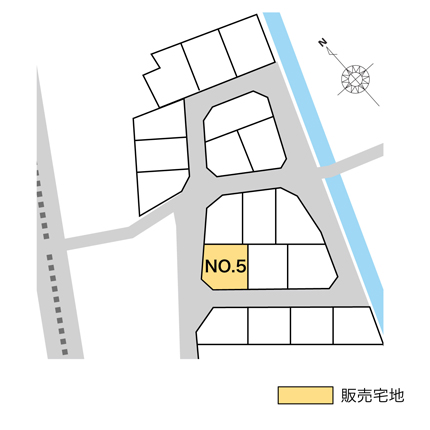 高岡市フロントタウン荻布販売宅地【建築条件なし】