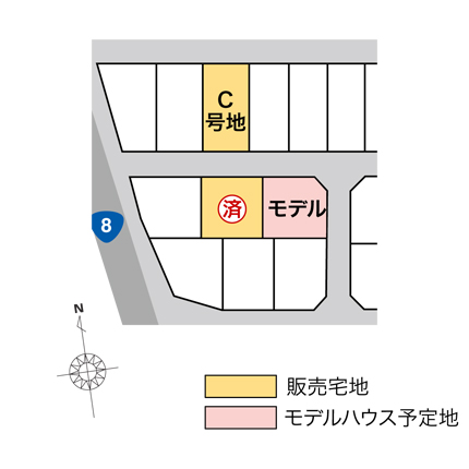 津幡町中橋 販売宅地【建築条件付】