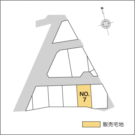 富山市荒川ミニタウン 販売宅地【建築条件付】