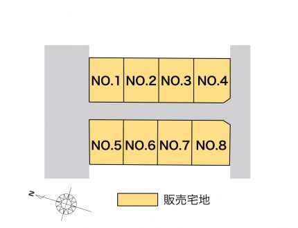 グリーンクレスト牧野(黒部市牧野) 販売宅地【建築条件付】