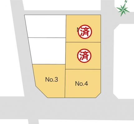 新発田市東新町 4丁目 販売宅地【建築条件付】