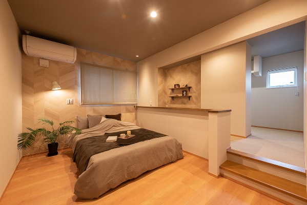 住宅のプロが寝室の間接照明をアドバイス オスカーホーム 富山 石川 福井 新潟